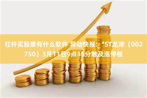 杠杆买股票有什么软件 异动快报：*ST龙津（002750）3月11日9点35分触及涨停板