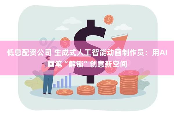 低息配资公司 生成式人工智能动画制作员：用AI画笔“解锁”创意新空间